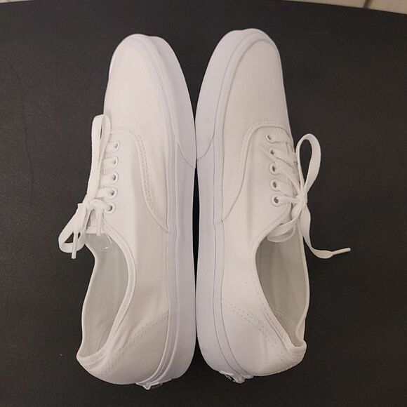 BRAND NEW VANS UNISEX AUTHENTIC CANVAS LACE-UP SNEAKERS CASUAL PLIMSOLLS SHOE - Picture 9 of 16